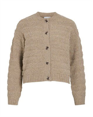 VITilla O-Neck Cardigan Strik